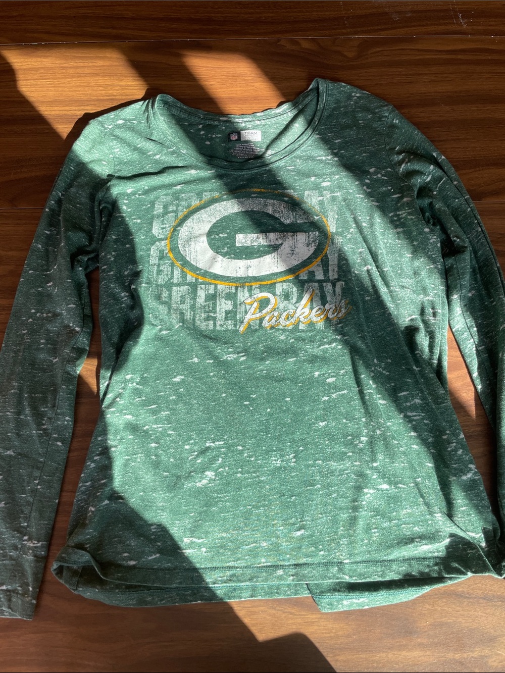 Green Packers Youth Long-Sleeve Tee